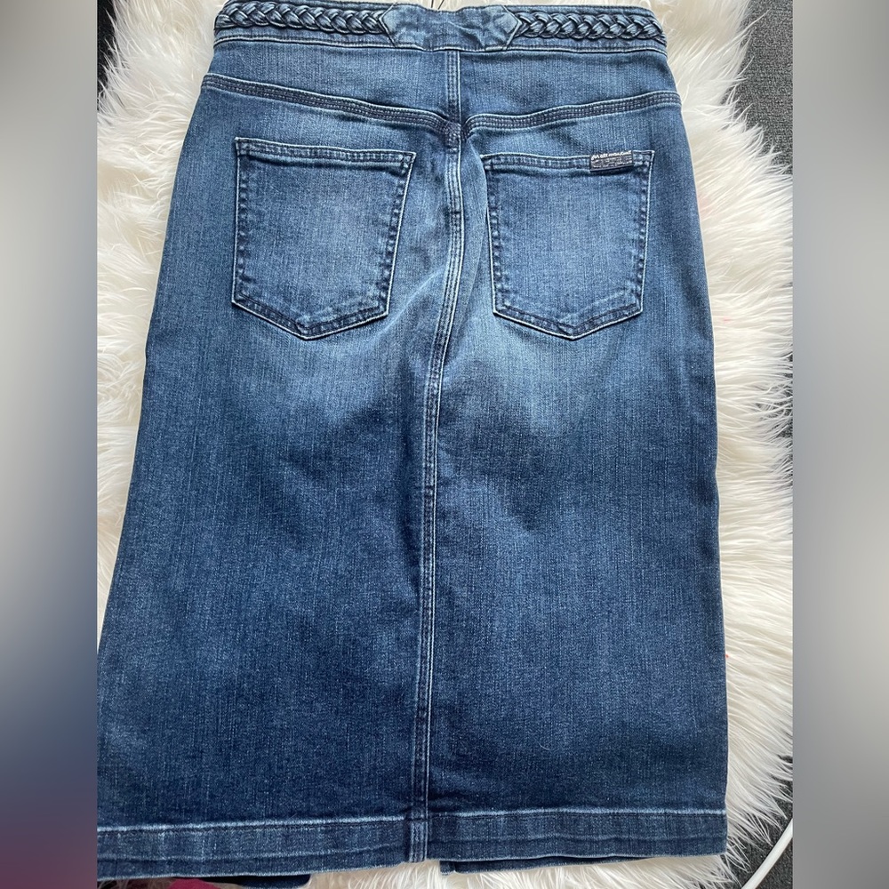 7 for all Mankind MIDI Skirt size 28